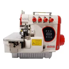 Maquina Overlock Ponto Cadeia Sun Special Direct Drive Cor Vermelho 220v Foto mini 1