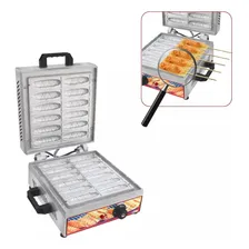 Maquina Para Crepe Suiço Industrial 12 Crepes Elétrica Cor Cinza 127v Foto mini 2