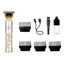 Maquina Profissional Para Cortar Cabelo Aparar Barba Bivolt Cor Única Foto  mini 1