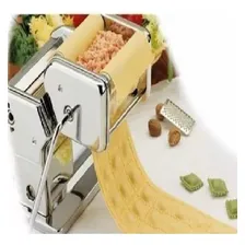 Maquina Ravioli Agnoline Em Inox Cilindro Manual Manivela Cor Prateado Foto mini  3