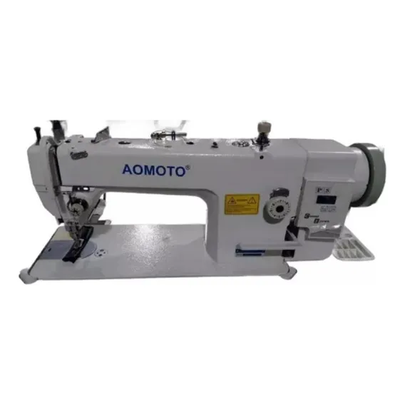 Maquina Reta Transporte Duplo Direct Drive Aomoto Gc 5318-d Cor Cinza-claro 220v Foto 1
