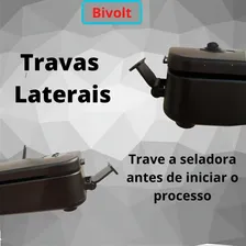 Máquina Seladora Vácuo Portátil Alimentos Domestica Embalar Foto mini 4