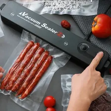 Máquina Seladora Vácuo Portátil Alimentos Domestica Embalar Foto  mini 1