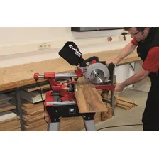 Máquina Serra Meia Esquadria Telescópica P/ Madeira Einhell 220v Foto mini 4