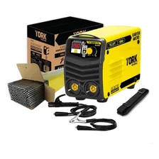 Maquina Solda Inversor Kab150 Super Tork + Eletrodo 220v Foto mini 1
