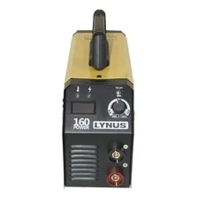 Máquina Solda Inversora 160amp Lynus Profissional Bivolt L16 Cor Amarelo 110V/220V Foto mini 3