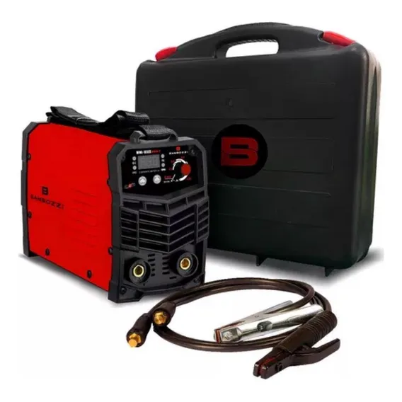 Máquina Solda Inversora Bambozzi Wmi 161 Ed Cor Vermelho E Preto Frequência 50/60hz 127/220v Foto 1