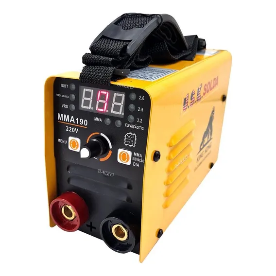 Maquina Solda Inversora Mini 190 Tig Usk 220v Foto 1