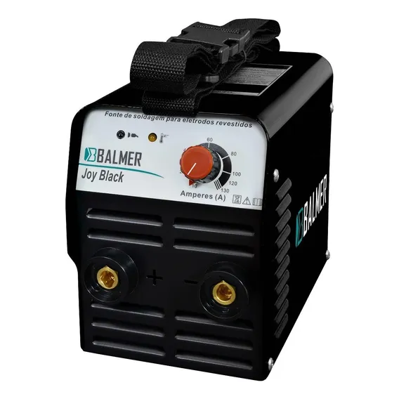 Maquina Solda Inversora MMA 130 Joy Black Balmer 220v Foto 1