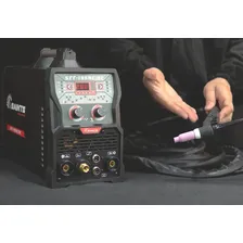 Maquina Solda Inversora Tig Alumino 200 Acdc A/f Inox Saints Cor Preto / Maquina inversora de solda FrequĂȘncia 50/60HZ 220V Foto mini 4