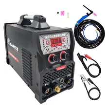 Maquina Solda Inversora Tig Alumino 200 Acdc A/f Inox Saints Cor Preto / Maquina inversora de solda FrequĂȘncia 50/60HZ 220V Foto mini 2