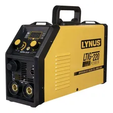 Máquina Solda Inversora Tig Mma 200a Ltig-220 Power Lynus Cor Amarelo 220V Foto mini 2
