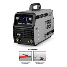 Maquina Solda Inversora Touch 315 Tig Mma Pulse Vrd 300a 2 Em 1 Super Tork 220v Foto mini  2