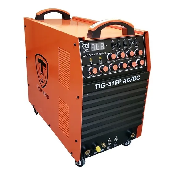 Maquina Solda Tig Ac Dc Wsme 315a Aluminio Inox Pulsada Cor Laranja FrequĂȘncia 50/60hz 220v Foto 1