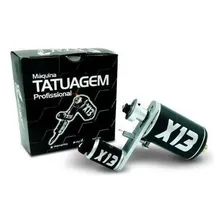 Maquina Tattoo Tatuagem Rotativa X13 Hibrida Traço / Pinura Cor Cinza Foto mini 1