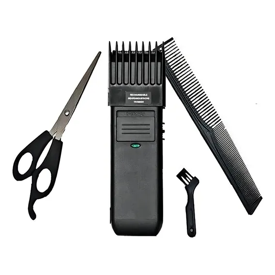 Maquininha Aparador Barba Cabelo Rifeng Recarregável Bi-volt Foto 1