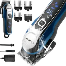 Maquininha Cabelo Barba Profissional Cortador Recarregável Foto  mini 1