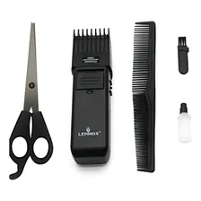 Maquininha Cortar Cabelo Aparar Barba Pelos Pezinho Maquina Foto mini  2