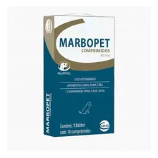 Marbopet 82,5mg 10 Comprimidos Antibiótico Foto mini  3