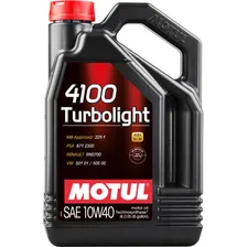 Marca de 贸leo Motul 4100 10w40 Turbolight 4lts Diesel/Benc Foto mini 2