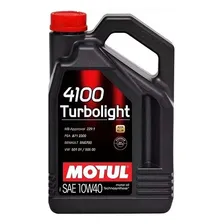 Marca de 贸leo Motul 4100 10w40 Turbolight 4lts Diesel/Benc Foto mini 1