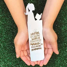 Marca Página Em Aço Inox Personalizado Menina Presente Foto  mini 1