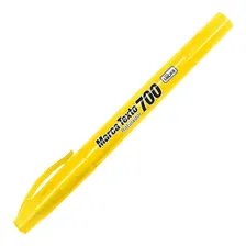 Marca-texto 700 Ponta Dupla Amarelo Foto mini 1