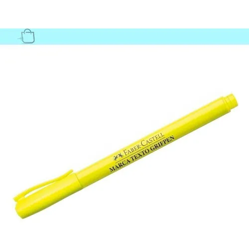 Marca Texto Amarelo Faber Castell Grifpen Foto 1