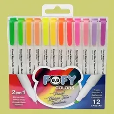 Marca Texto E Fineliner 12 Unidades - Fofy Foto  mini 1