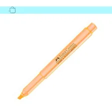 Marca Texto Laranja Tons Pastel Grifpen Faber-castell Foto mini 1