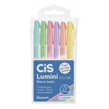 Marca Texto Luminoso Lumini Pastel 6 Cores Foto mini  2