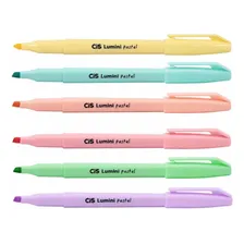 Marca Texto Luminoso Lumini Pastel 6 Cores Foto  mini 1