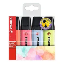 Marca Texto Stabilo Boss 4 Cores Pastel Foto mini  2