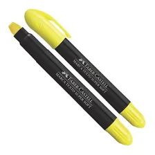 Marca Texto Supersoft Gel Amarelo - Faber Castell Foto mini 1