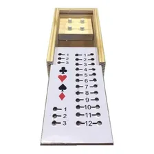 Marcador Baralho Truco Com Estojo Porta Cartas Foto mini 1