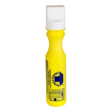 Marcador Caneta Industrial 2mm Traço Forte (caixa Com 05) Cor Amarelo Foto mini 4