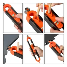 Marcador Gabarito Copiador De Contornos Profissional Dremax Foto mini 3