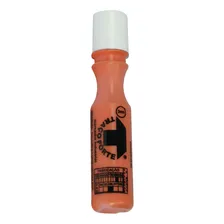 Marcador Industrial Laranja Bico 2mm 60ml Traço Forte Baden Foto mini 1