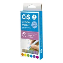 Marcador Multiuso 1.0mm Cis Ceramic Marker 6 Cores - Cis Foto mini 2
