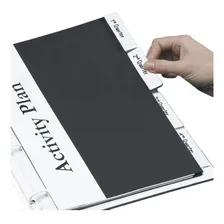 Marcador Páginas Index Tabs Branco Reposicionável10 Blisters Foto mini  3