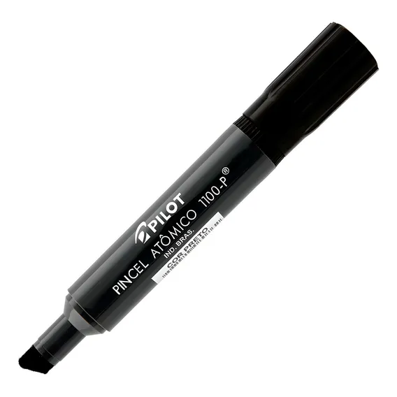 Marcador Pincel At么mico Canet茫o Pilot 1100-p Preto Foto 1