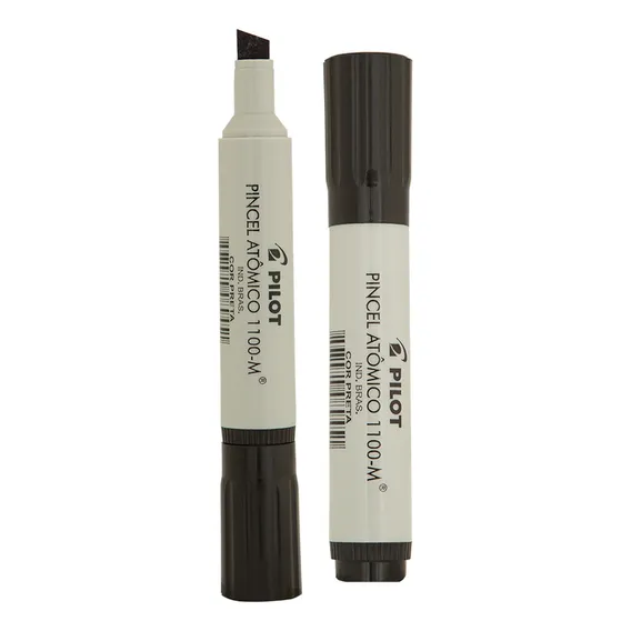 Marcador Preto Pincel Atômico 1100-m 12 Unidades Pilot Foto 1