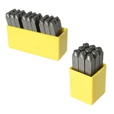 Marcador Punção Alfanumérico 36 Pçs 6,0mm Letras E Números Foto mini 1