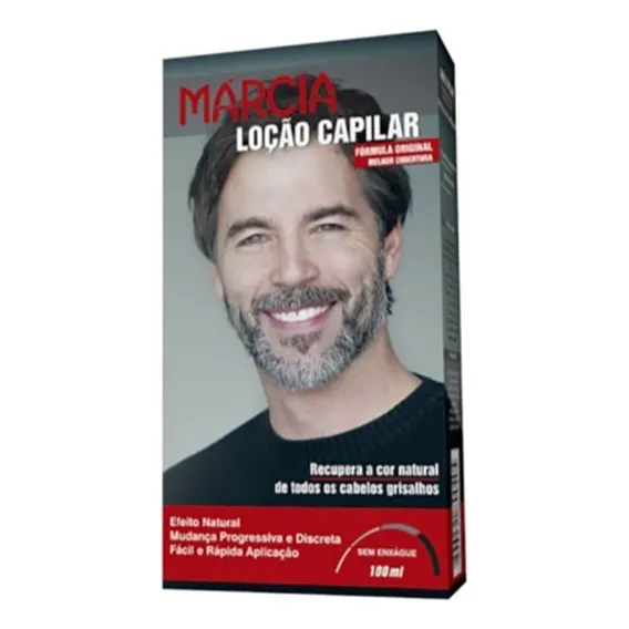 Márcia Loção Capilar Masculina 100ml Foto 1