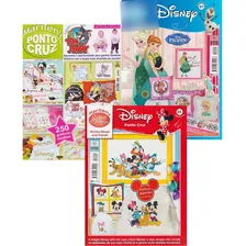 Marileny Ponto Cruz Kit 5 Revista Ponto Cruz Tema Infantil Disney Anime Foto mini 3
