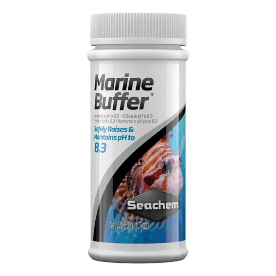 Marine Buffer 50g Seachem Tamponador Para Aquário Marinho Foto 1