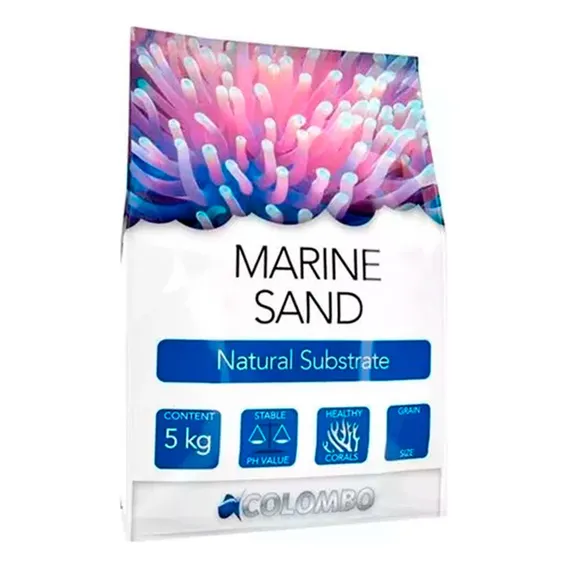 Marine Sand Substrato Natural Colombo 5kg -m: 2-3 Mm Foto 1