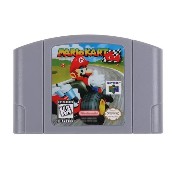 Mario Kart 64 Mario Kart Standard Edition Nintendo 64 FĂsico Foto 1