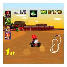 Mario Kart 64 Mario Kart Standard Edition Nintendo 64 FĂsico Foto mini 2