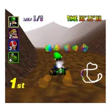 Mario Kart 64 Mario Kart Standard Edition Nintendo 64 FĂsico Foto mini 4